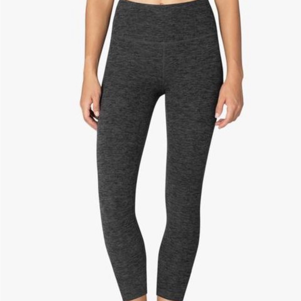 Beyond Yoga MIDI Legging with Heart Detail NWT